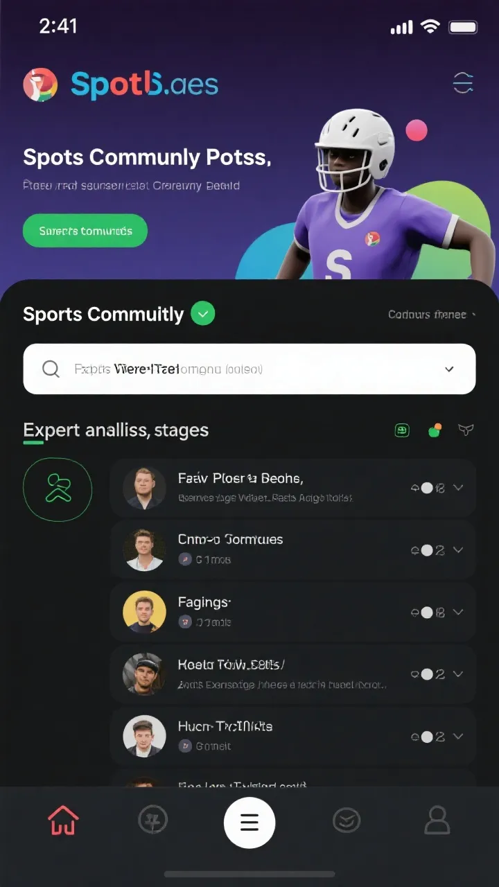 体育社区与专家分析